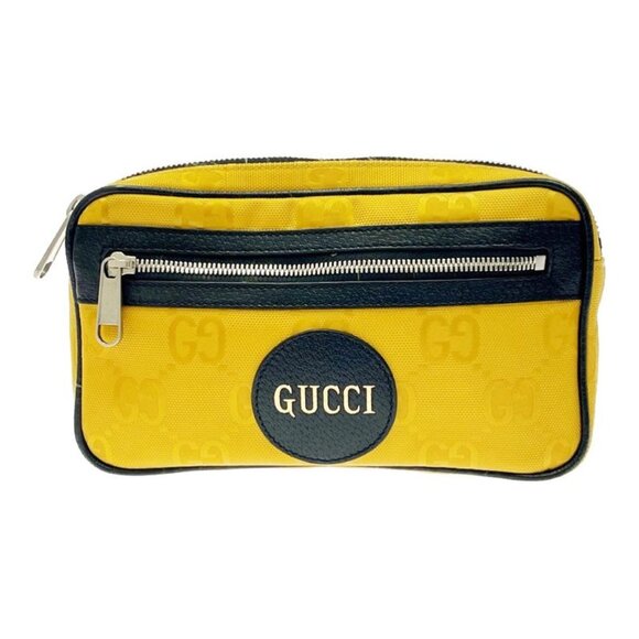 Gucci Handbags - Gucci Nylon GG Pattern Off the Grid Body Bag Yellow Body